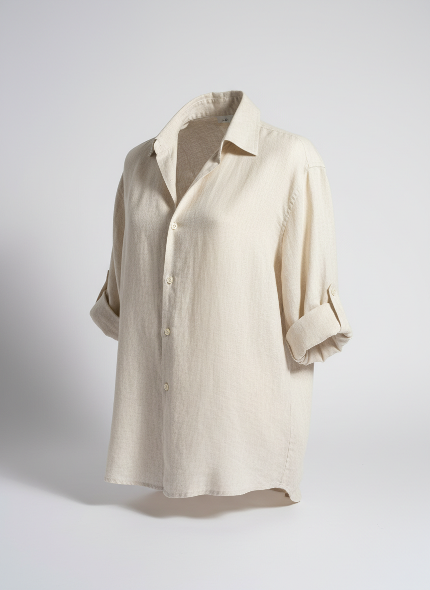 Amalfi Coast Relaxed Linen Shirt